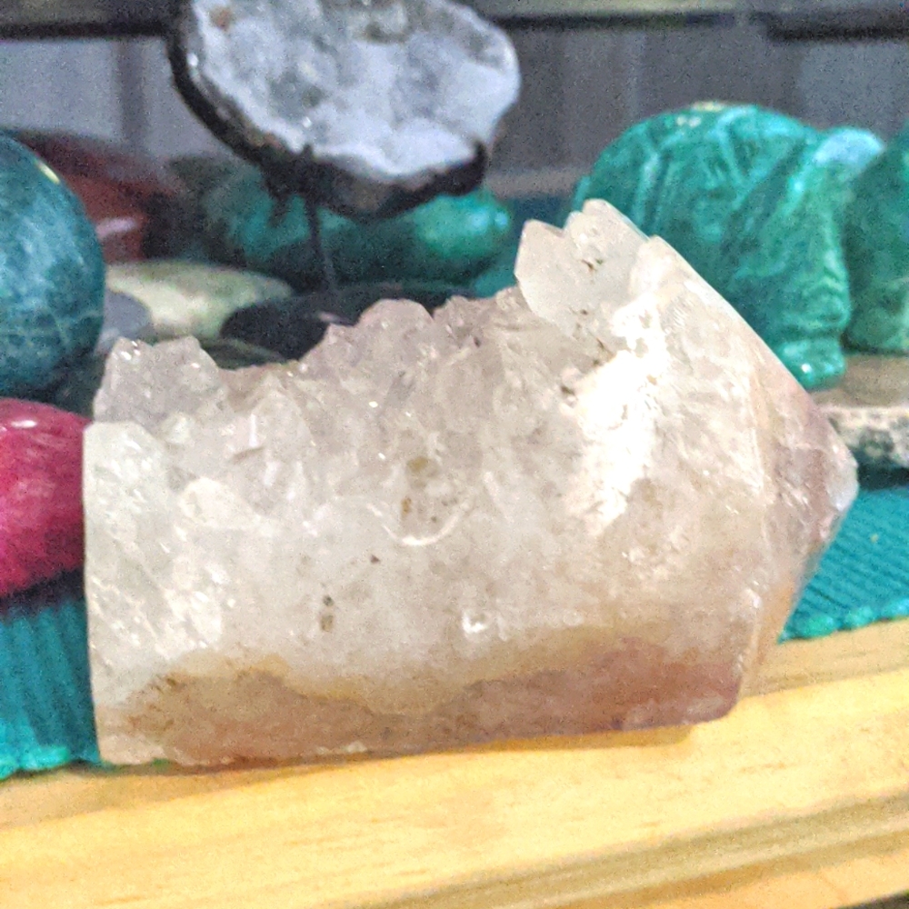 Pink Amethyst Druzy tower - Picture 5 of 6